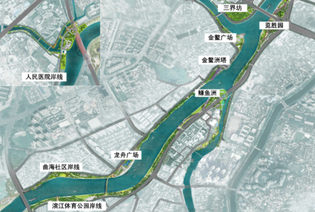 东莞市三江六岸滨水岸线示范段项目二期工程